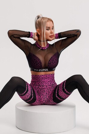 Топ Top Divino Fitzona Black/Leo Pink 14932