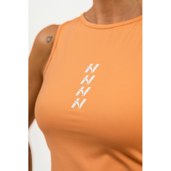 Майка Cropped Tank Top CONFIDENCE Orange 476