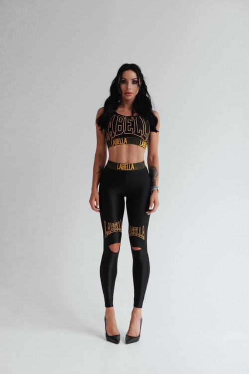 Леггинсы Labellamafia Legging College II Black 23117