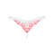 Трусики мереживні стрінги Obsessive Bloomys thong S/M