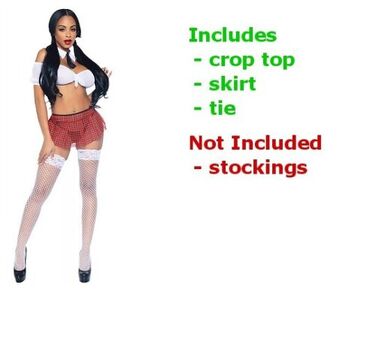 Непослушная школьница 3 предмета Leg Avenue O\S