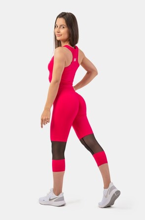 Легінси High-Waist ¾ Length Sporty Leggings 406 Pink