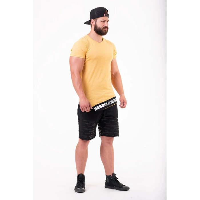Футболка Nebbia Be Rebel T-shirt 140 Mustard
