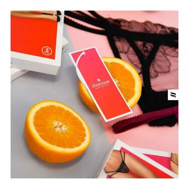 Стрінги Obsessive 838-THO-3 S/M Червоні