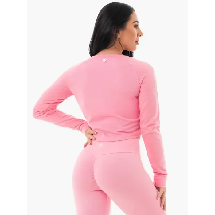 Укроп-топ Ryderwear Staples Cropped Sweater - Pink
