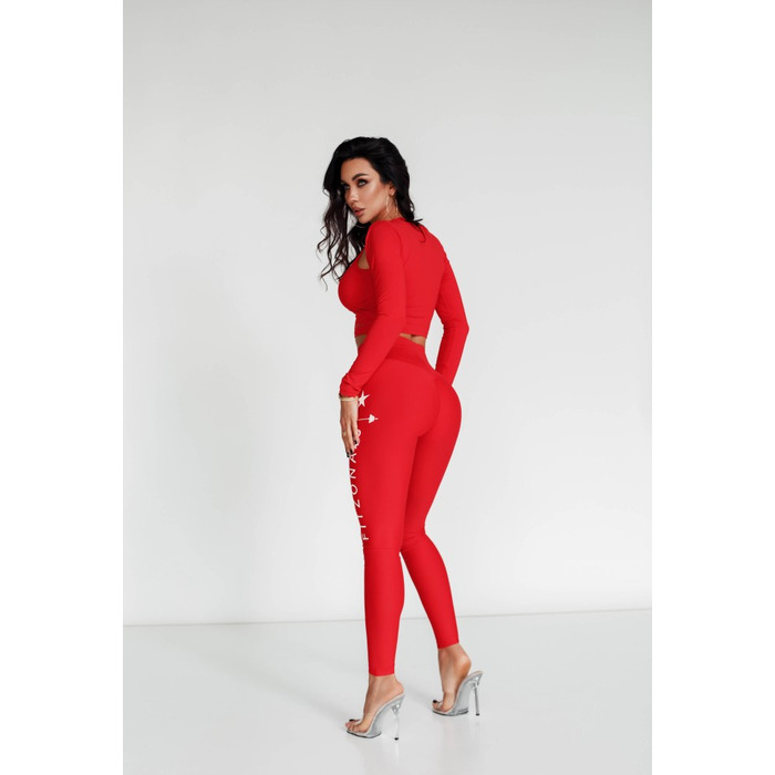 Легінси Fitzona Legging Fitness Red CALFTZ004R