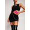 Платье облегающего кроя LABELLAMAFIA HOT DRESS 22896 Черное