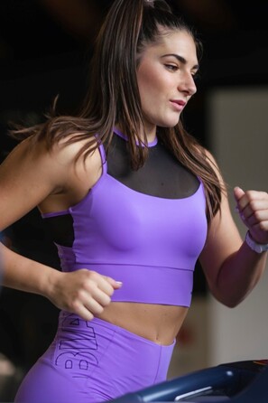 Топ FIT Activewear Padded Sports Bra 437 Lila Lilac