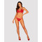 Комплект Obsessive Diyosa set 2-pcs red XS/S