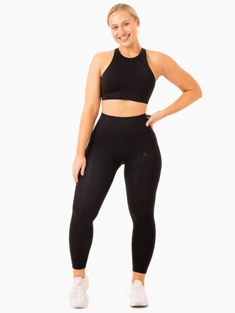 Топ NKD Frame Long Line Sports Bra - Black
