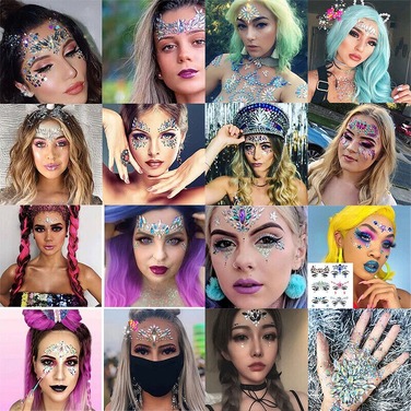 Наклейка для тіла Leg Avenue Kismet Body jewels sticker O/S