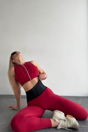 Легінси Legging Fitzona Glitter Wine 14941