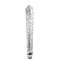 Сапоги Pleaser Blondie-R-3011, каблук 6 дюймов, высота 1 1/2 дюйма, двойной PF, открытый носок, серебристый
