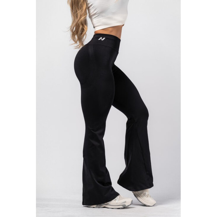 Легінси Nebbia High-Waist Sculpting Flared Leggings FLOW SEAMLESS Black 498