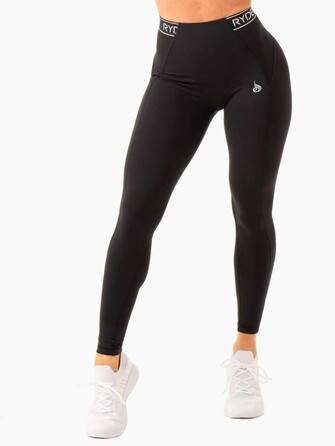 Легінси Level Up High Waisted Scrunch Leggings - Black