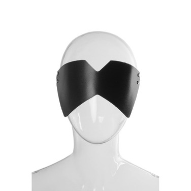 Маска на глаза Candy Hero MD3 черная кожа