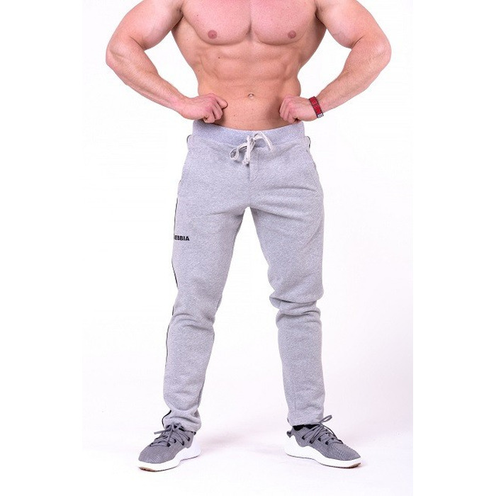 Спортивні штани Nebbia Side Stripe Retro joggers 154 Grey