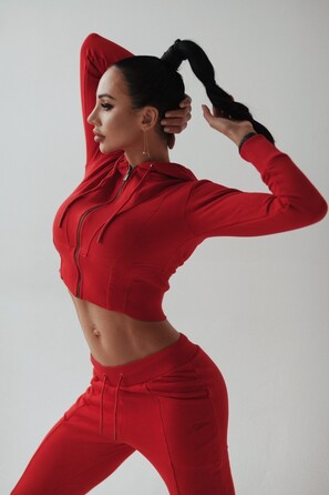 Спортивна кофта Fitzona Victory Street Style Red