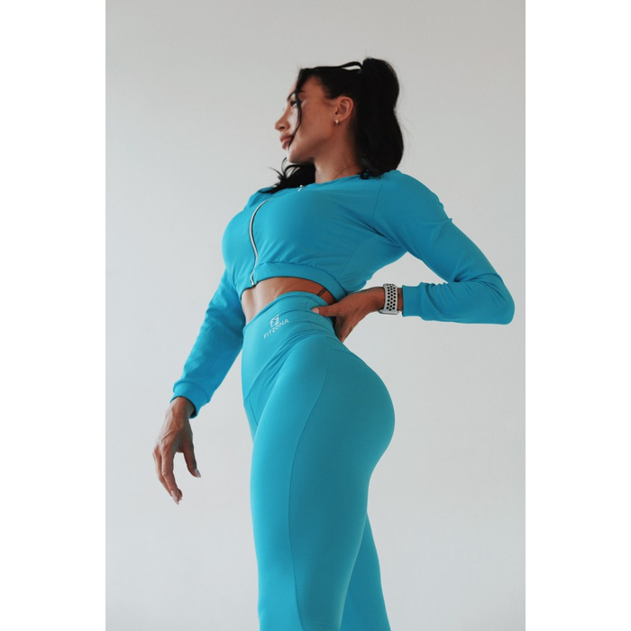 Топ Fitzona BABY BLUE JACKET WITH ZIPER