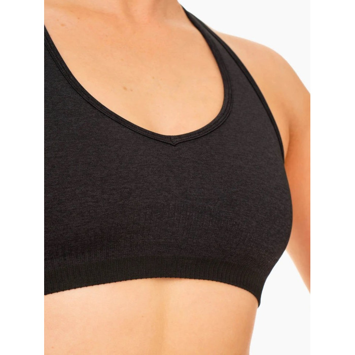 Топ Excel Seamless Sports Bra - Black Marl