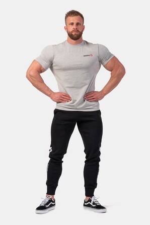 ФУТБОЛКА MINIMALIST LOGO NEBBIA T-SHIRT LIGHT GREY 291