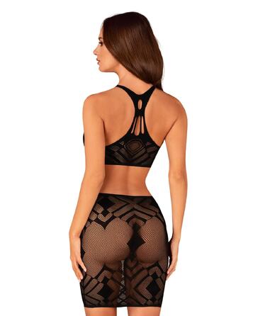 Комплект спідниця та топ Obsessive K101 top & skirt S/M/L