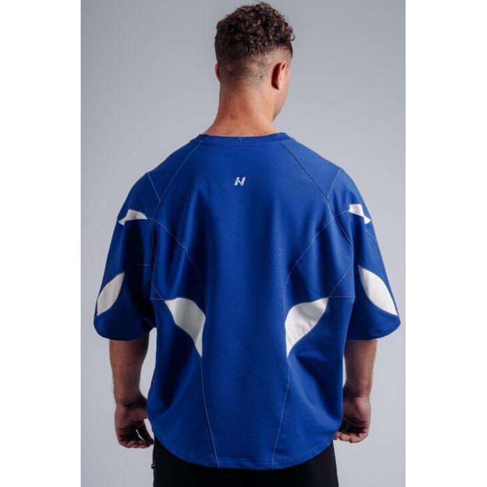 Футболка Nebbia Oversized Pump Cover T-Shirt PRIMAL Blue 871
