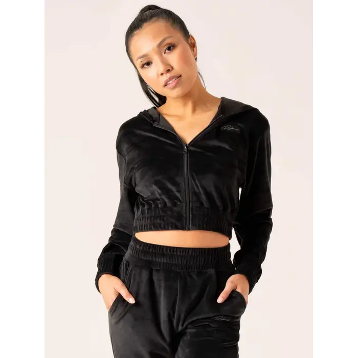 Кофта Ryderwear Velour Track Jacket - Black