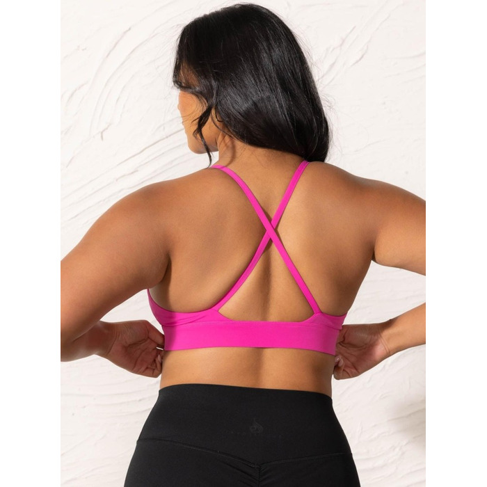 Топ Ryderwear NKD Low Neck Sports Bra - Neon Pink