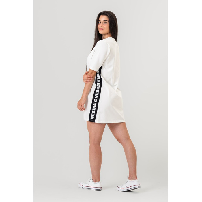 Плаття Oversized T-Shirt Dress NEBBIA CLUB Cream 594