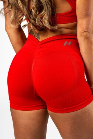 Шорти Nebbia High Waisted Push-Up Shorts TOTALLY SEAMLESS Red 304