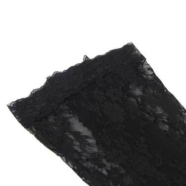 Комплект боди и чулки Star Night черные XS-S