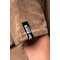 Сорочка Nebbia Washed-off Oversized Shirt 90s THROWBACK Light Brown 347
