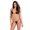 Комплект Obsessive Redella 2-pcs set black L/XL