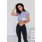 Топ Nebbia Oversized Crop Top Powerhouse Light Purple 279