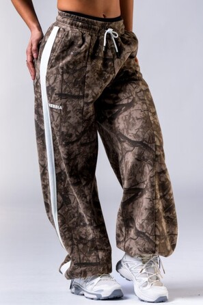 Штани Nebbia Oversized Sweatpants POWER Light Brown Camo 896