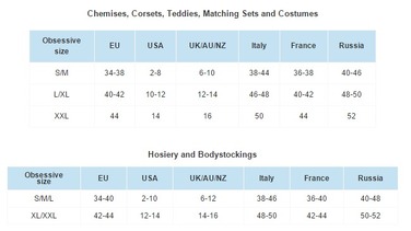 Комплект Obsessive Lilines S/M