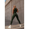 МАЙКА Nebbia ORGANIC COTTON RIBBED TANK TOP DARK GREEN 414