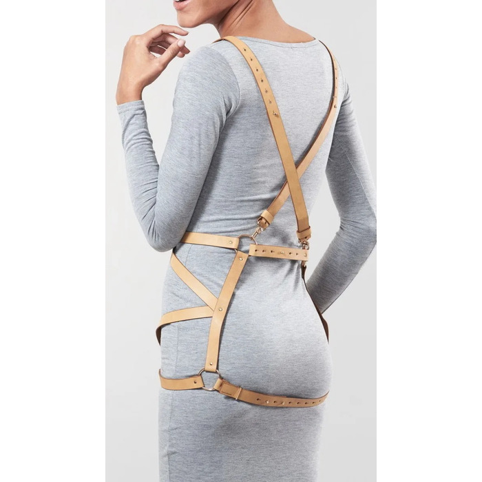 Портупея жіноча Arrow Dress Harness бежева, One Size