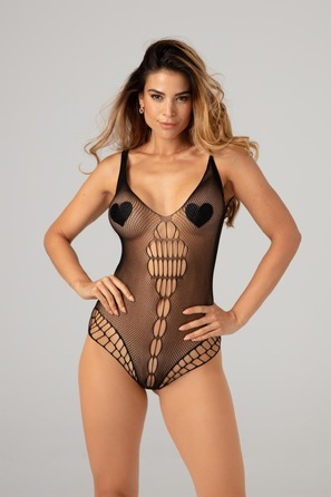 БОДИ AMORELIE - BLACK ONE SIZE