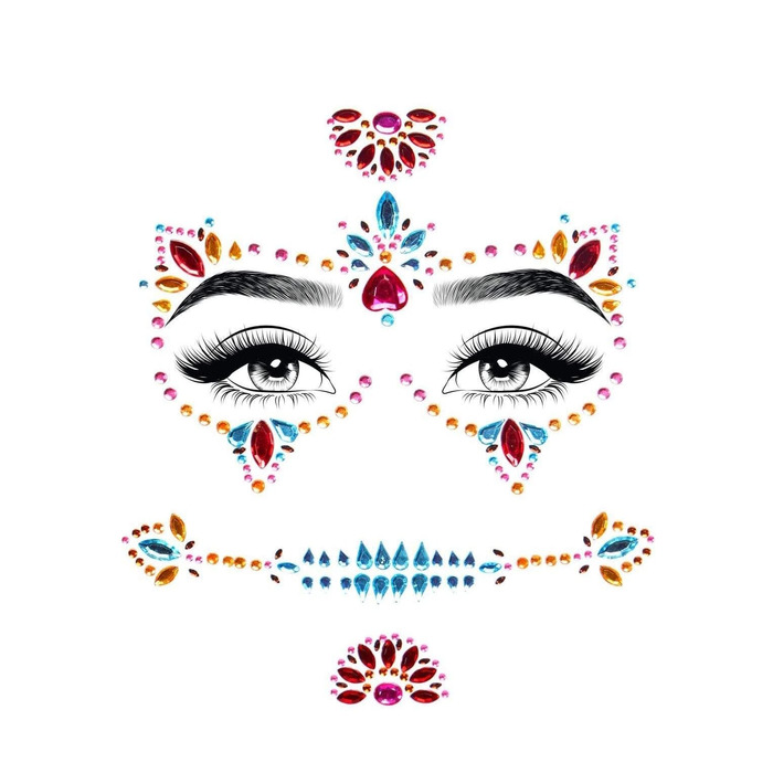 Наклейки для обличчя Leg Avenue DOTD face jewels sticker