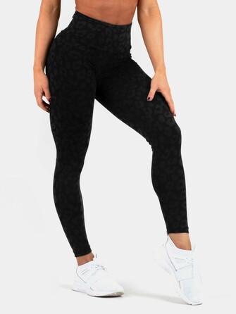 Легінси Ryderwear Instinct Scrunch Bum Leggings - Leopard Black