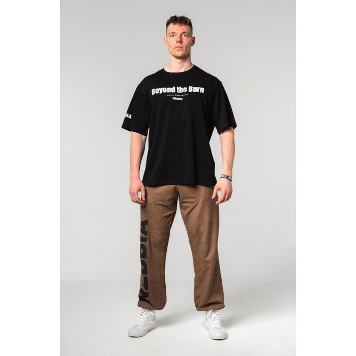 Футболка Nebbia Heavyweight Cotton Oversized T-shirt GRIND Black 356