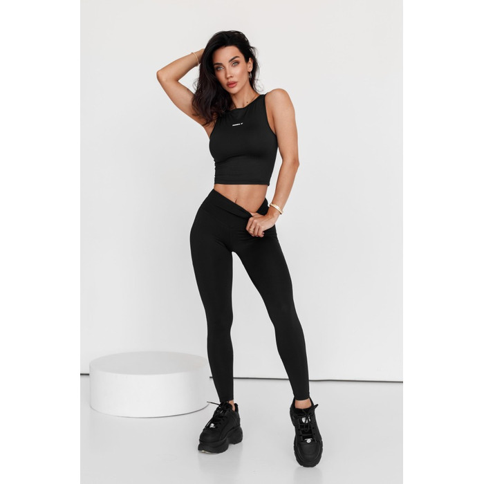 Леггинсы High Waisted Mesh Leggings PERFORMANCE Black 480