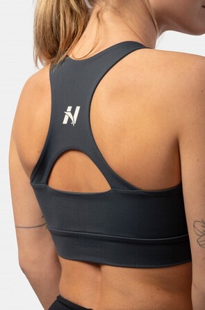 ТОП ACTIVE SPORTS BRA WITH MEDIUM IMPACT DARK GREY 413