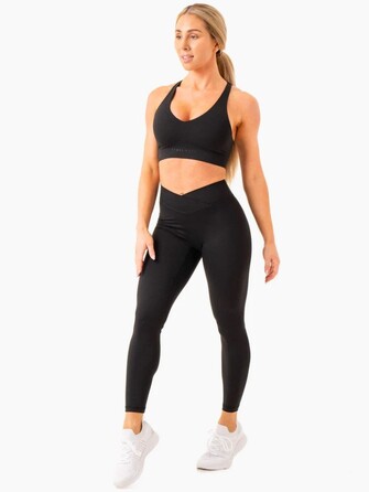 Топ NKD Cross Over Sports Bra - Black