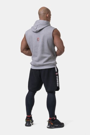 Безрукавка Nebbia Golden Era Hoodie Ragtop Light Grey 197