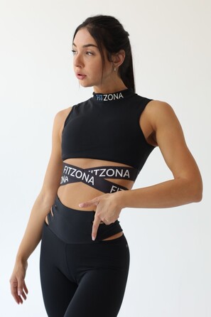 Топ Top Carolina Fitzona Black 14846