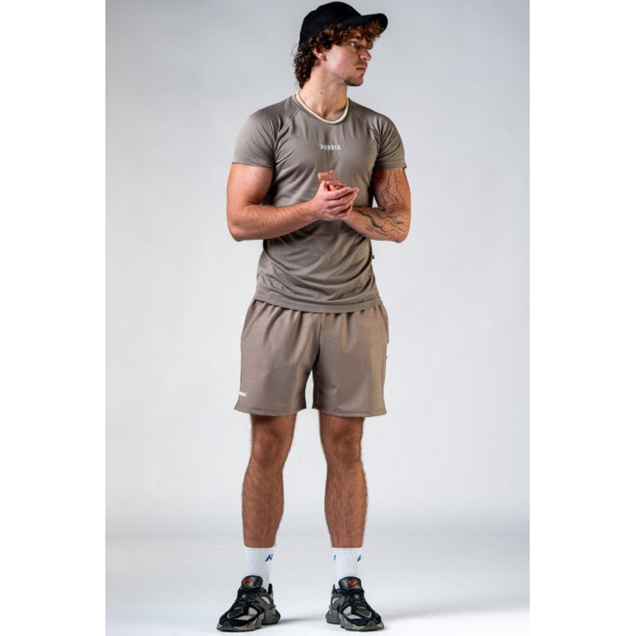Шорти Nebbia Training Shorts POWER Light Brown ASH 902