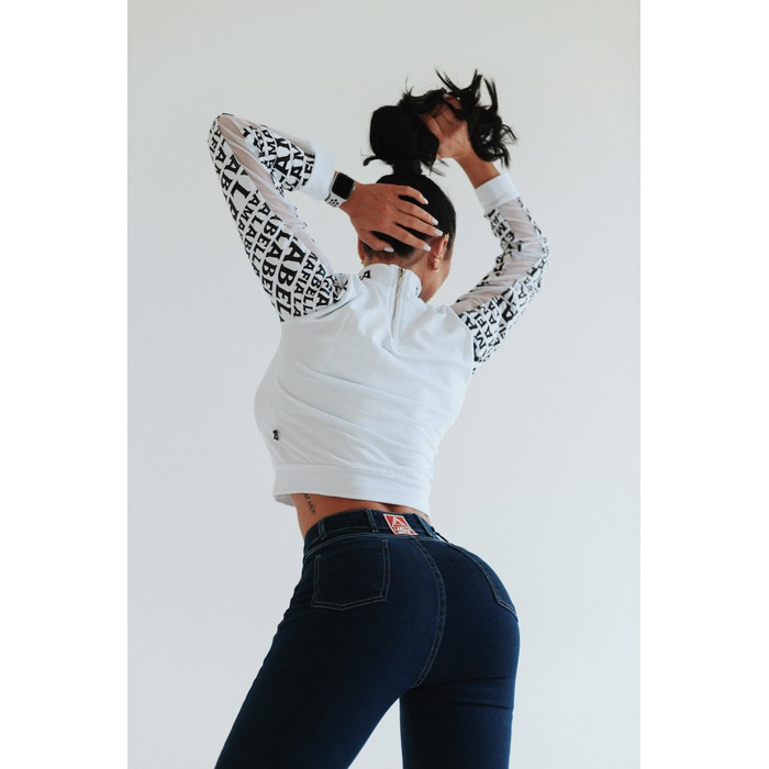 Кофта Labellamafia Blusa Neutral Flowers 21694